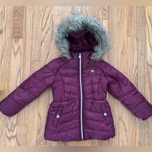Tommy Hilfiger Girls 4T Burgundy Jacket